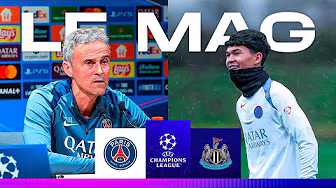PSG - Newcastle, au coeur de la prépa’ 📺