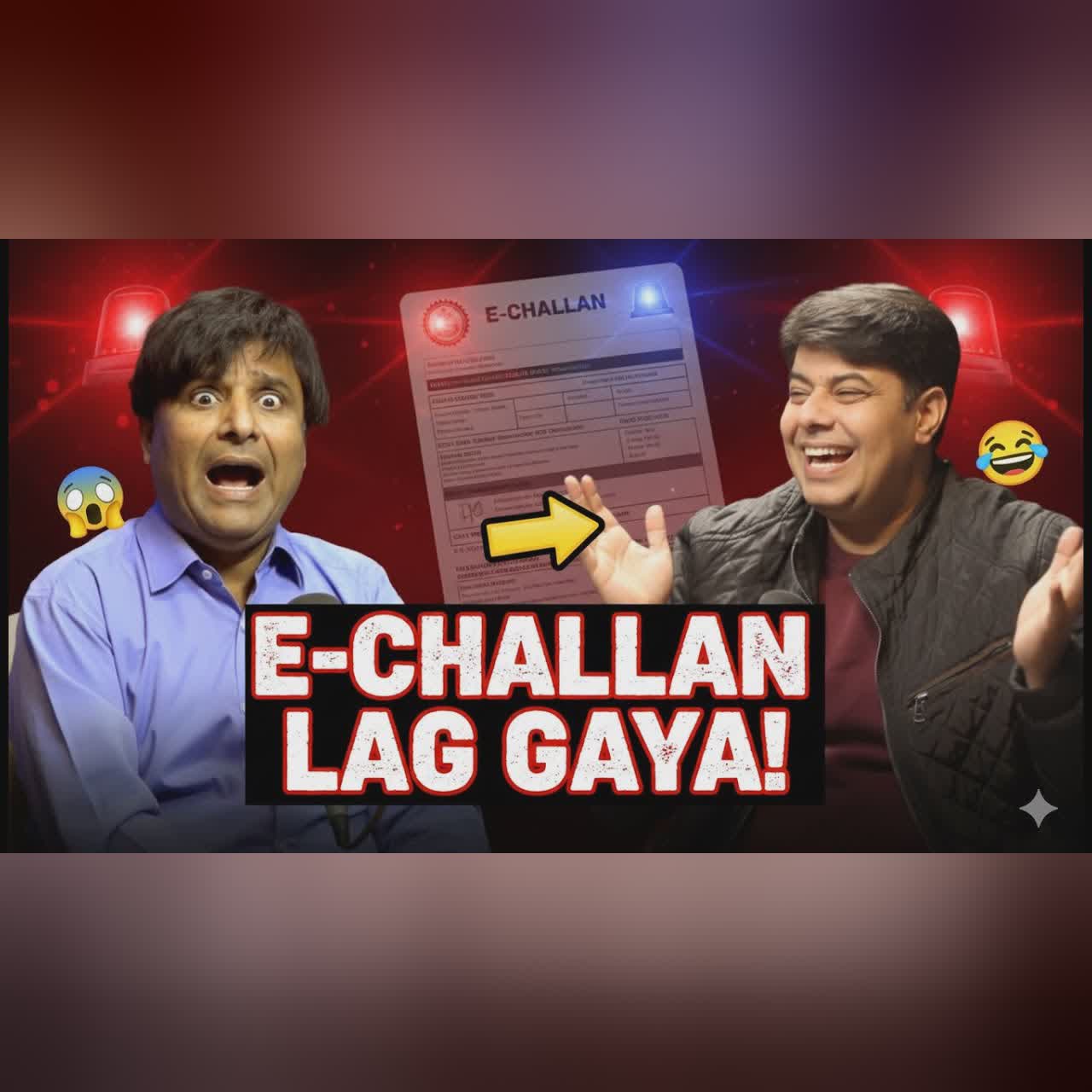 Caught by E-Challan! ๐ฑ๐ | Thug Life Talkies | RAJAAZ Entertainment