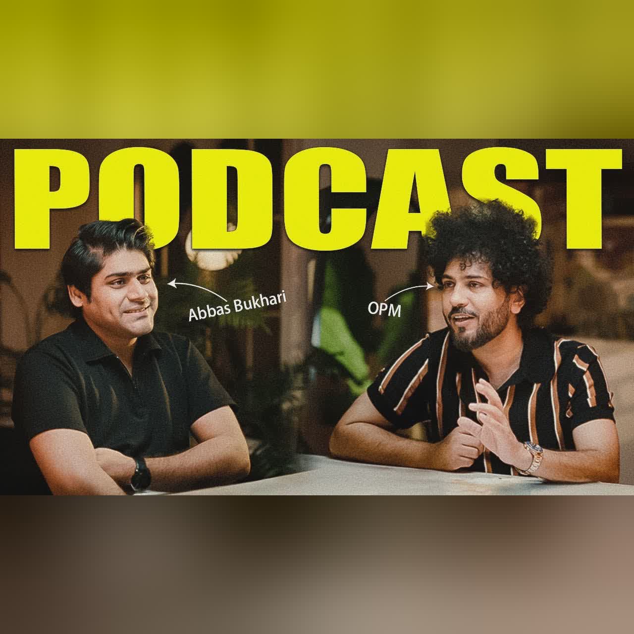 Abbas Bukhari being a Stand up comedian in Pakistan Podcast | Stand-up Comedian | Open Mic with OPM
