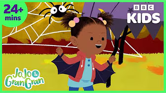 JoJo's Halloween Party 🎃 | JoJo and Gran Gran | BBC Kids