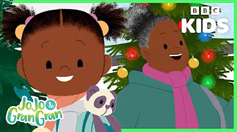 Christmas Days Out and Adventures with JoJo & Gran Gran ❄️ | BBC Kids