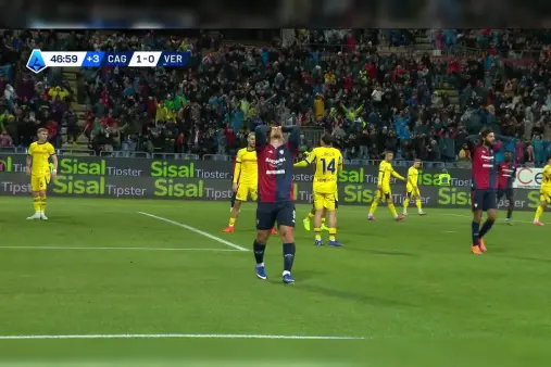 Cagliari VS Hellas Verona Highlight