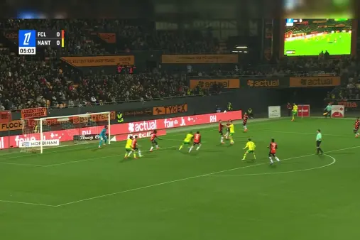 Lorient VS Nantes Highlight