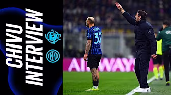 CHIVU: «MI PRENDO LA VITTORIA, QUESTI RAGAZZI STANNO FACENDO SEMPRE IL MASSIMO» 🎙️ | INTERVIEWS 🖤💙