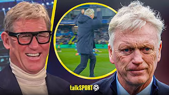 "NO MICHAEL FLATLEY!" Simon Jordan REACTS to David Moyes' BOOKING for CELEBRATING Everton's Draw!