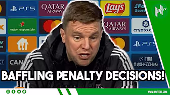 Eddie Howe FRUSTRATED with officials after PSG draw | PSG 1-1 Newcastle