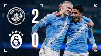 HIGHLIGHTS! City beat Galatasaray to seal top eight Champions League spot | Man City 2-0 Galatasaray