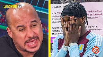 "NEVER HEARD VILLA PARK SO ANGRY!" Agbonlahor RAGES at Abraham's RULED OUT Aston Villa Goal!