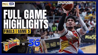 TNT vs. SAN MIGUEL | FINALS GAME 5 | FULL GAME HIGHLIGHTS | PBA SEASON 50 PHILIPPINE CUP