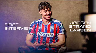 "IT'S A PERFECT MATCH" 🤩 | Jørgen Strand Larsen's First Interview 🇳🇴🦅