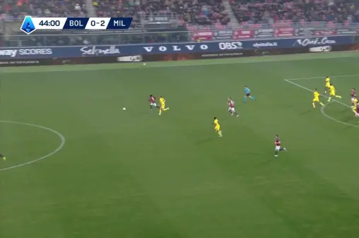 Bologna VS AC Milan Highlight
