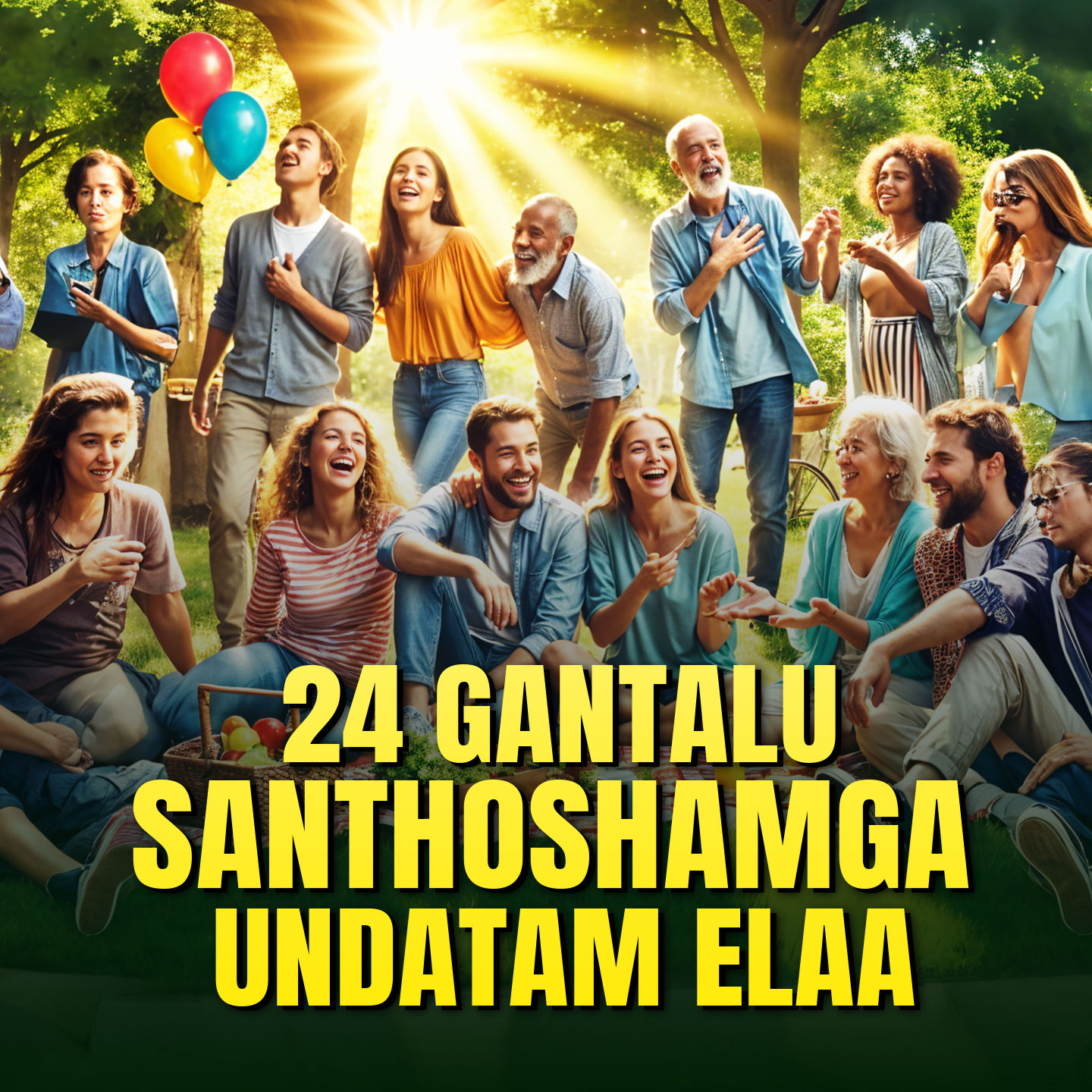24 Gantalu Santhoshamga Undatam Elaa - 13 Conclusion