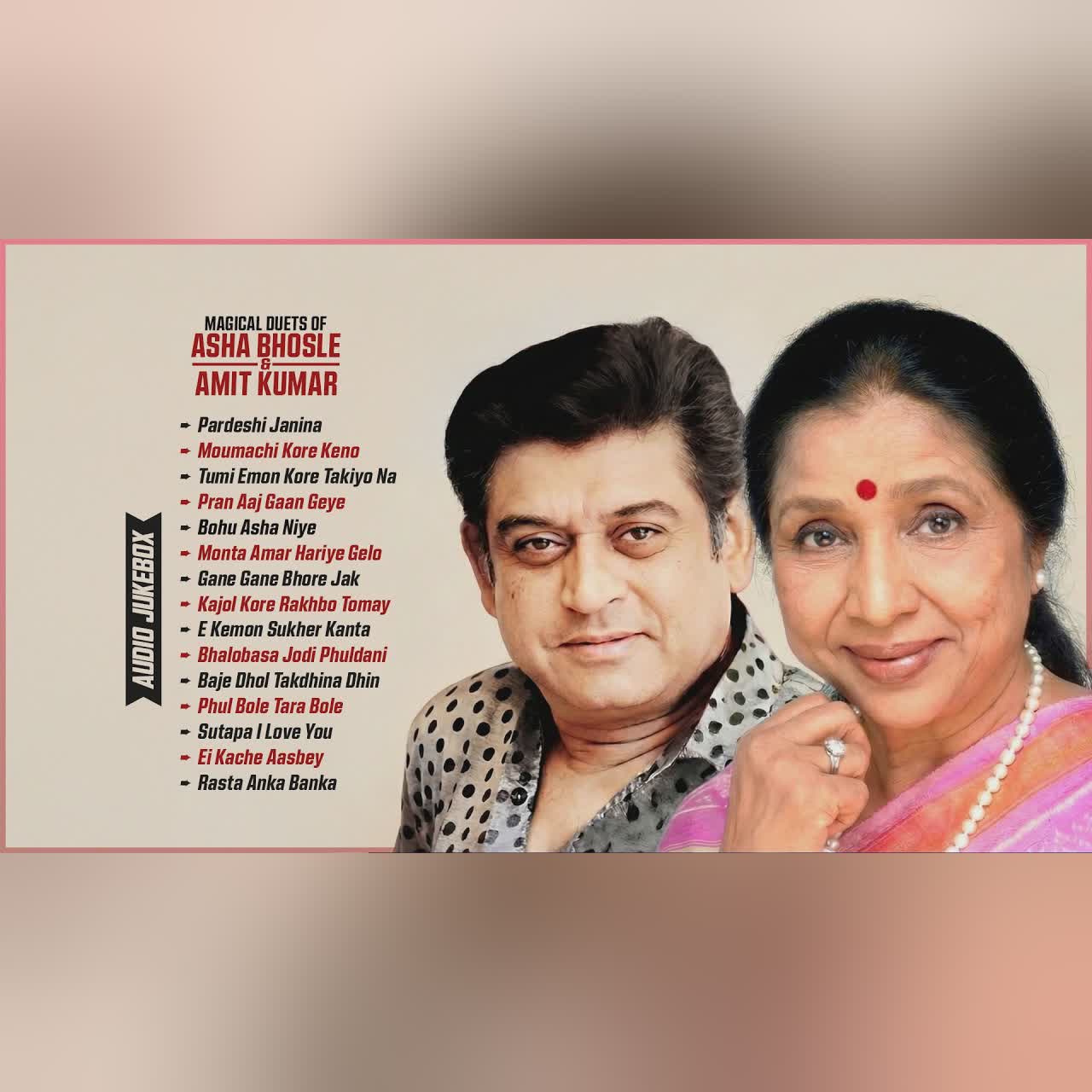 Magical Duets of Asha Bhosle & Amit Kumar | Audio Jukebox | Bangla Hits | Timeless Bengali Songs