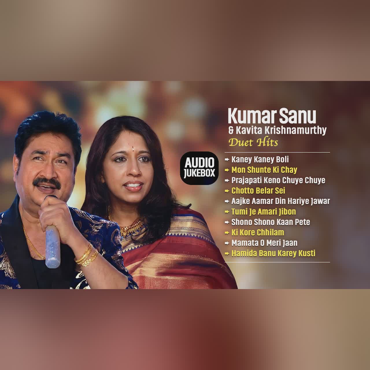 Kumar Sanu & Kavita Krishnamurthy Duet Hits | Audio Jukebox | Bengali Hit Songs | Old Romantic Hits