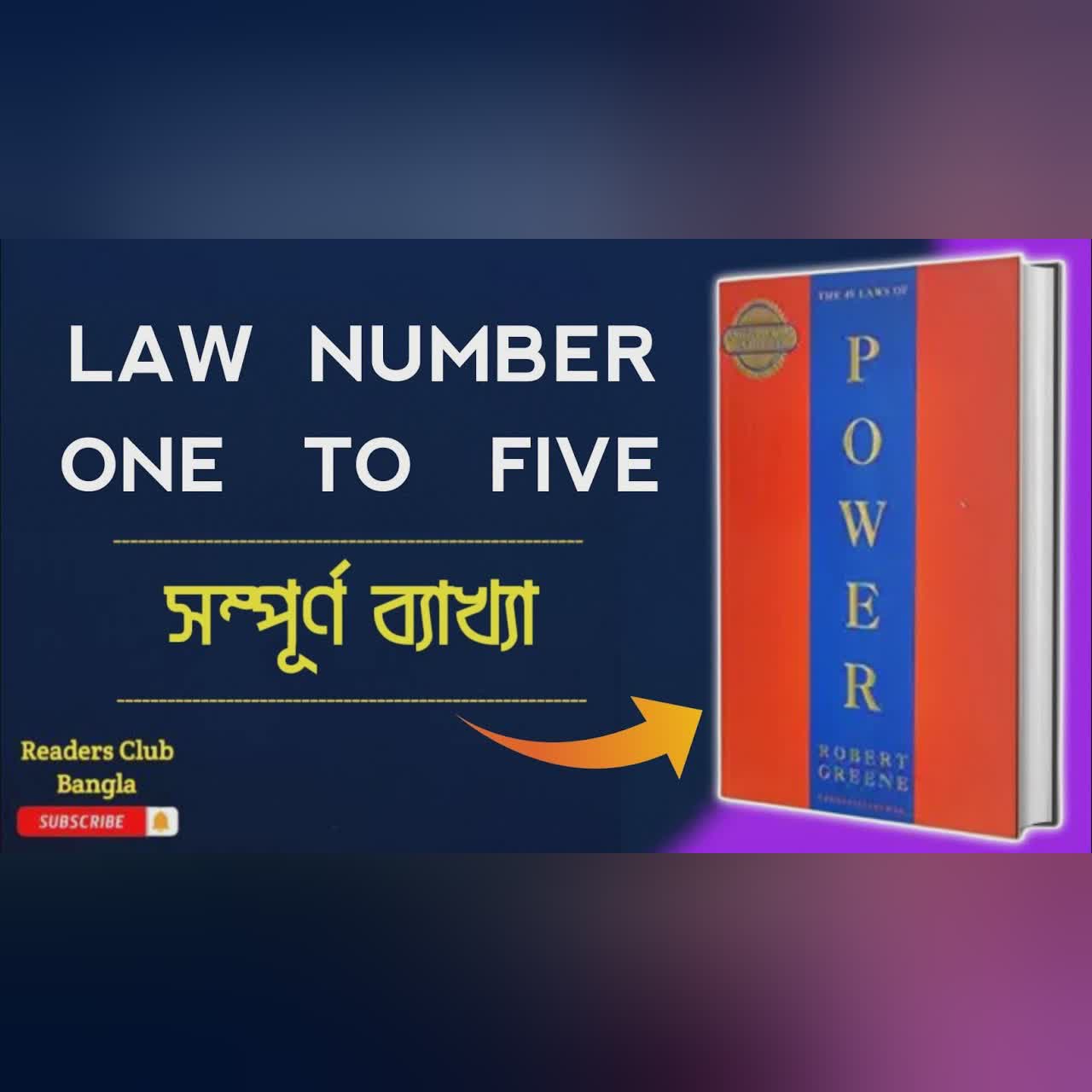 The 48 Laws of Power Audiobook in Bengali || law Number 1 to 5 ||
