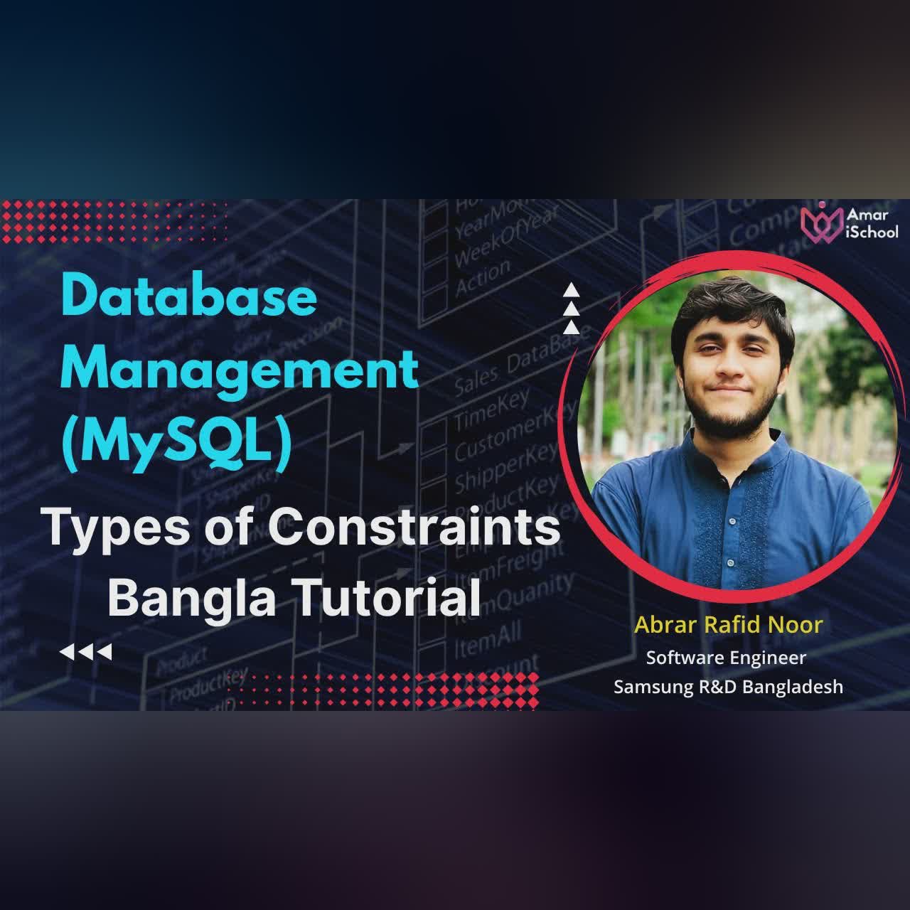 Database (MySQL) - Day 9 | Primary Key and Foreign Key in MySQL Bangla | Lecturer 6