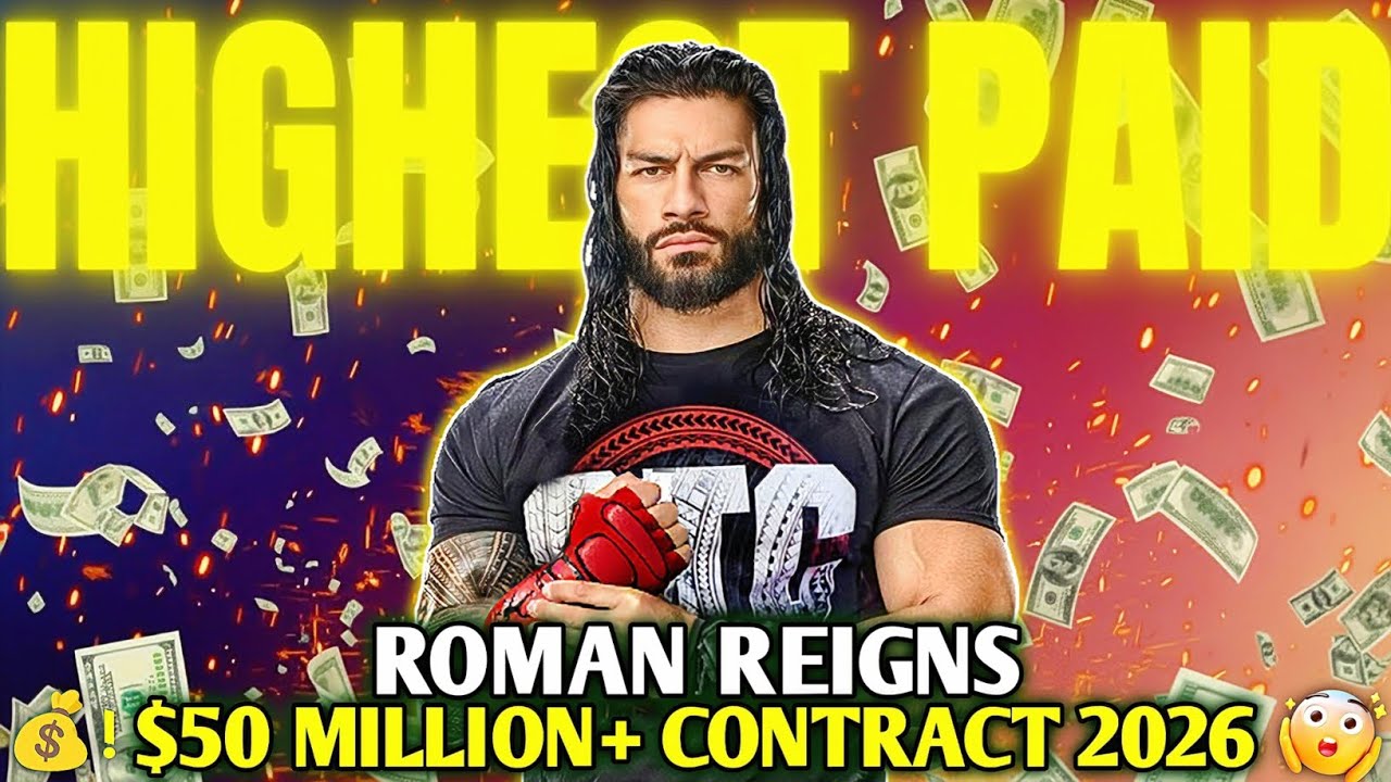Roman Reigns' BIGGEST CONTRACT EVER - 2026 💰 | Roman Reigns 2026 WWE Salary Revealed