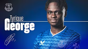 Tyrique George signs for Everton! ✍️🔵