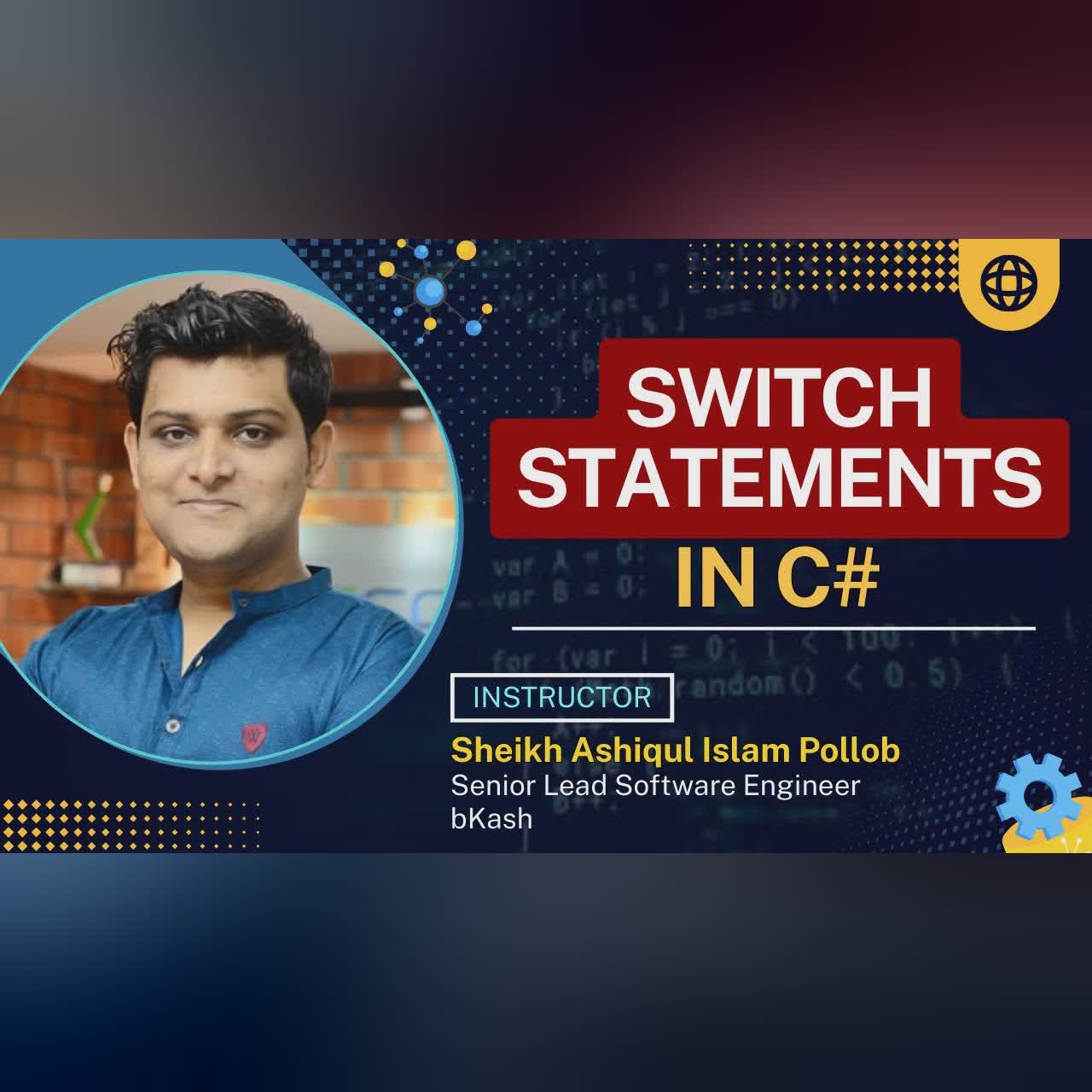 Class - 9: Switch Statements | C#