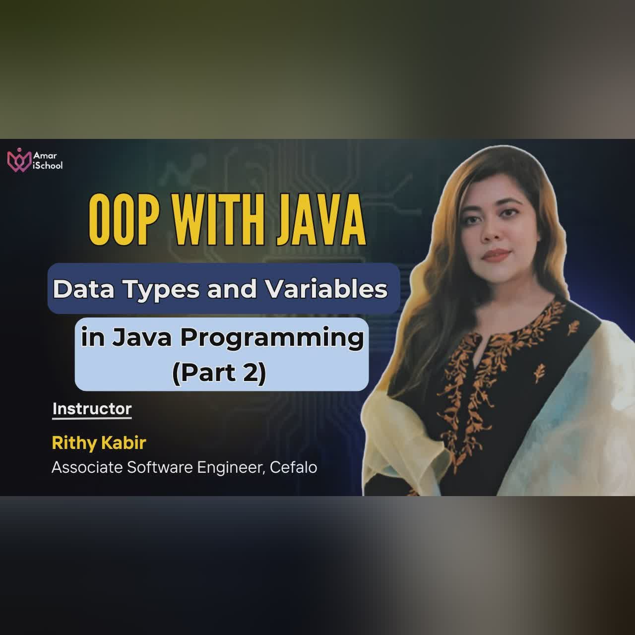 Class 6: Data Types and Variables in Java Programming (Part 2) | Java Programming Free Course cover art