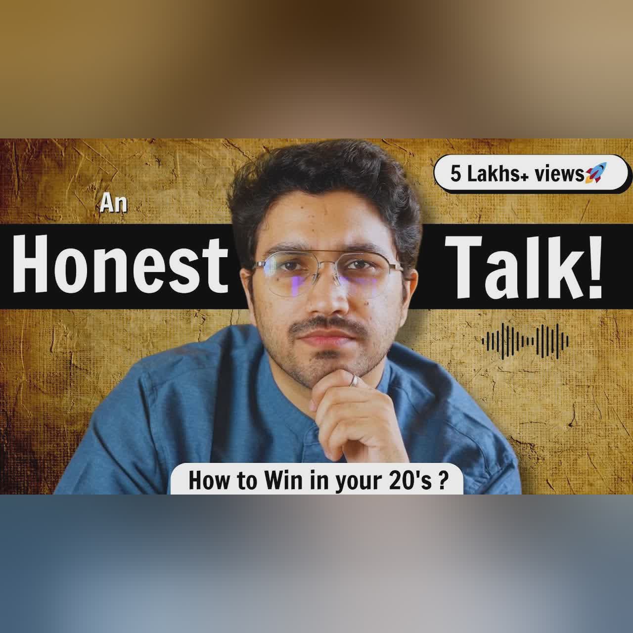 Honest RoadMap to WIN and achieve success in your 20's | Biggest problems of youth & solution