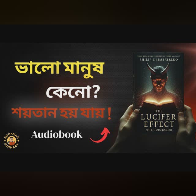 The Lucifer Effect | ভালো মানুষ শয়তান হয়ে ওঠে কিভাবে? | BookMan Summary