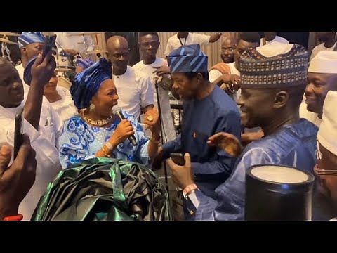 King Sunny Ade and Queen Salawa Abeni together shut down Baba Ijebu 90th Birthday. Who did best?