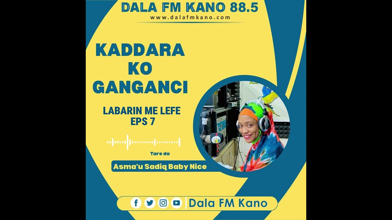 Shirin Kaddara ko Ganganci Labarin Bazawara me lefe kashi na 7 tare da Asma'u Sadiq Babynice