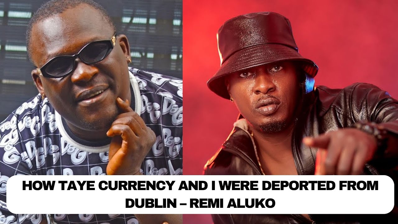 How Taye Currency and I were deported from Dublin.-- Remi Aluko