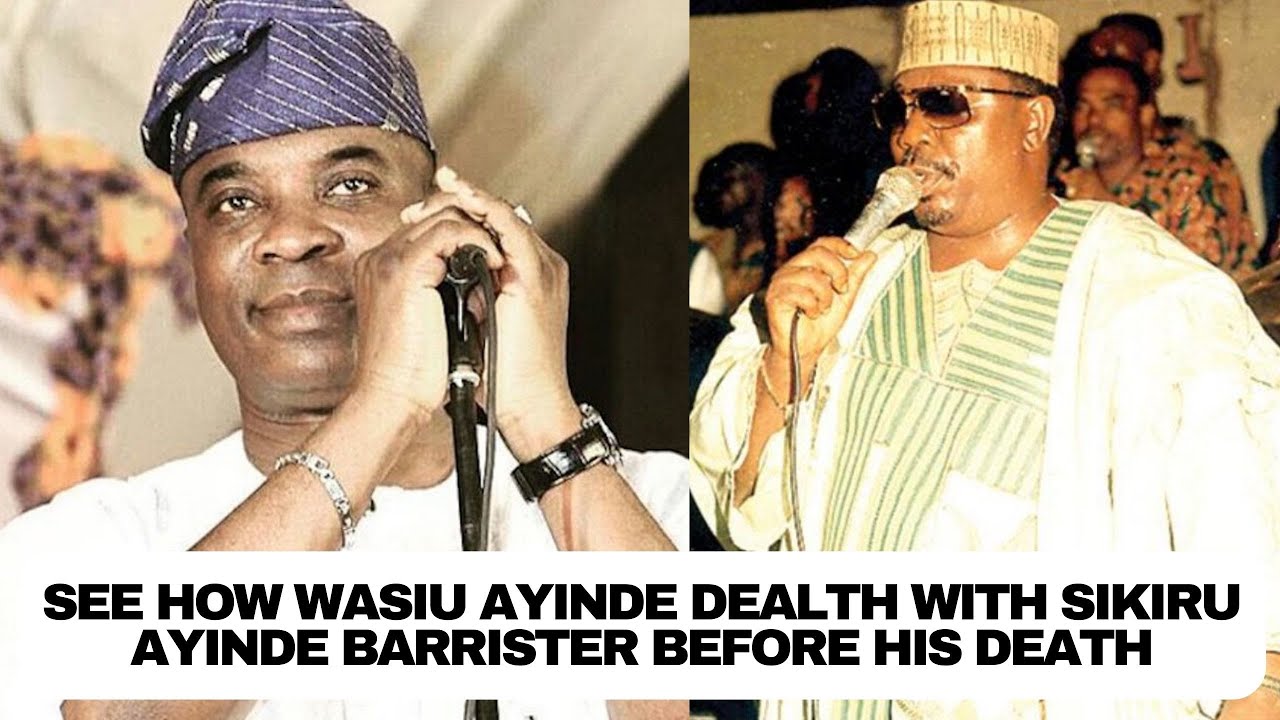 See how Wasiu Ayinde dealth with Sikiru Ayinde Barrister before his death