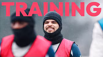 Behind the scenes at Spurs training ahead of Man Utd!