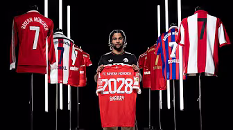 ✍️ Serge Gnabry extends with FC Bayern to 2028 | Interviews & Reactions 🎙️