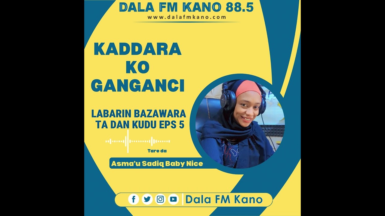 Shirin Kaddara ko Ganganci Labarin Bazawara ta dan kudu kashi na 5 tare da Asma'u Sadiq Babynice