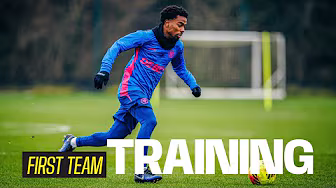 Angel Gomes and Adam Armstrong's first training session!