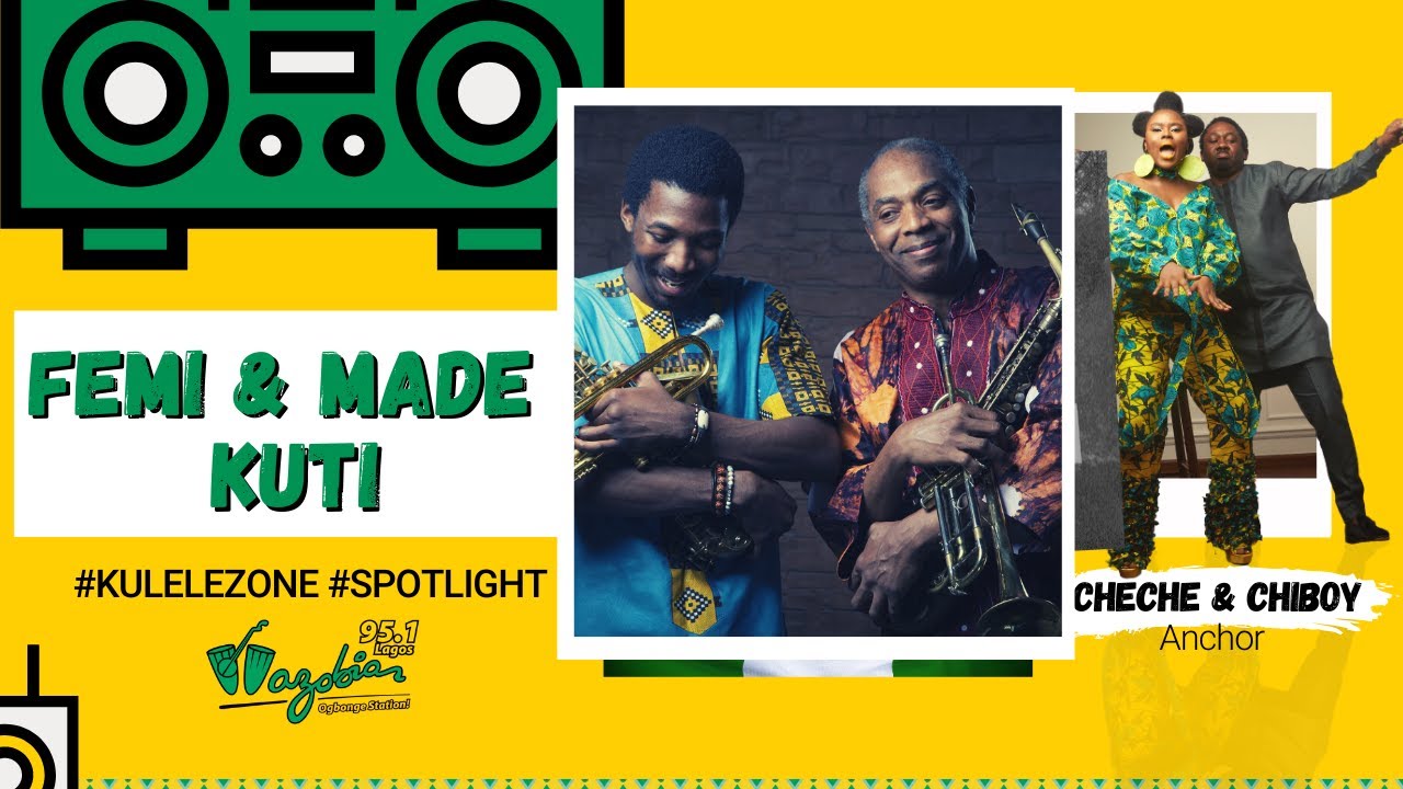 Femi Kuti and Made Kuti Dey Relate With CheChe X ChiBoi X DJ Indo Ontop Kulele Zone