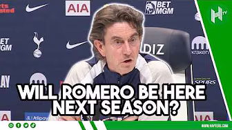 Will Romero be at SPURS next year? NOT sure | Thomas Frank