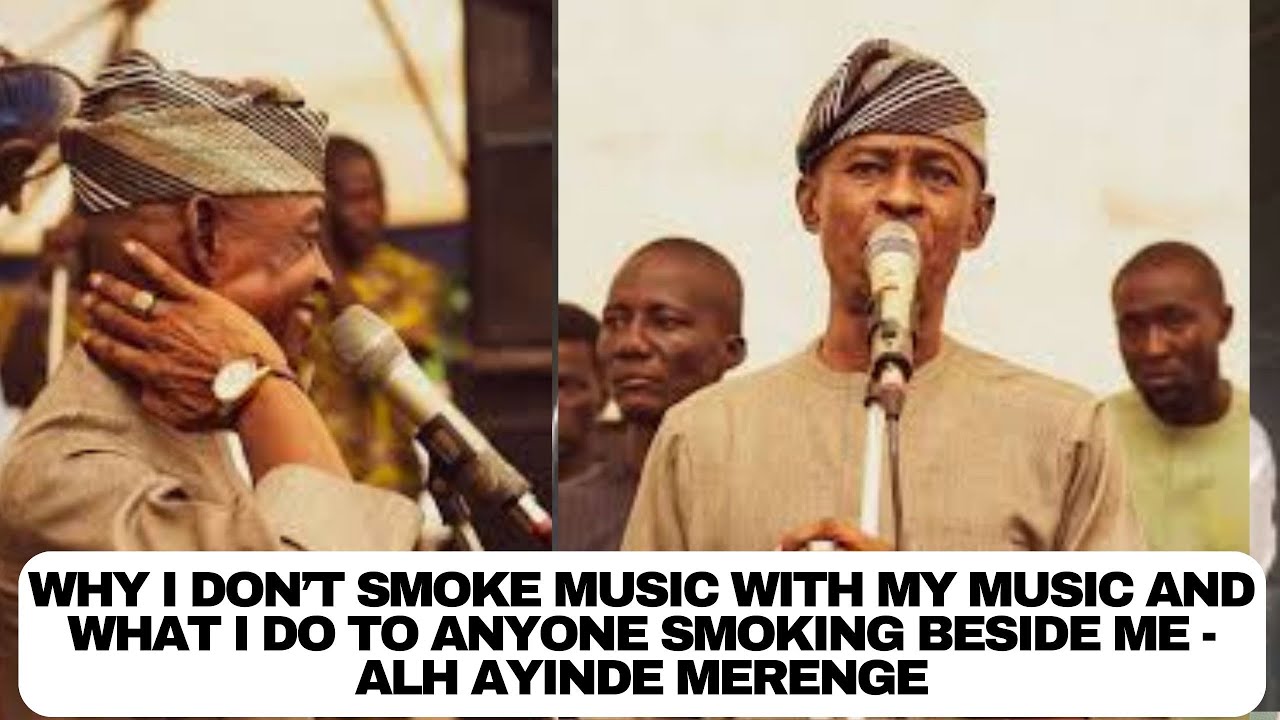 Why i don't smoke weed with my music and what I do to anyone smoking beside me - Alh Rasheed Merenge