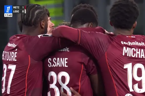 Metz VS Lille Highlight
