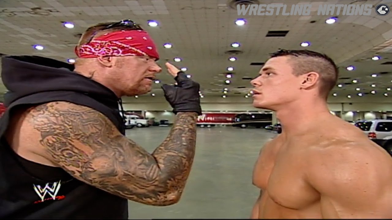 The Undertaker Disrespect John Cena
