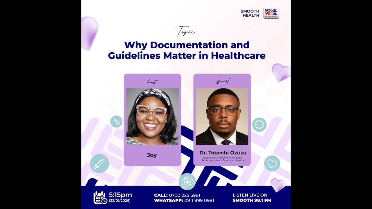 #SmoothHealth981: Documentation and Guidelines in Healthcare