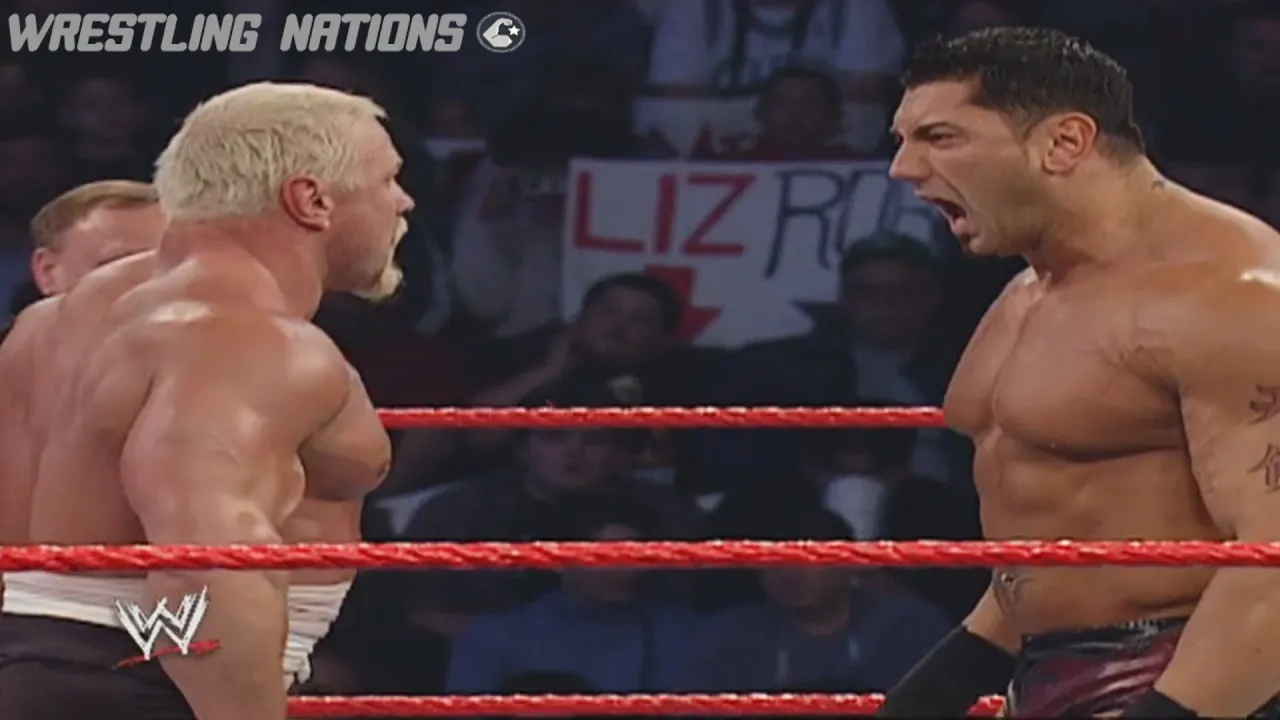 Batista vs Scott Stiener on RAW