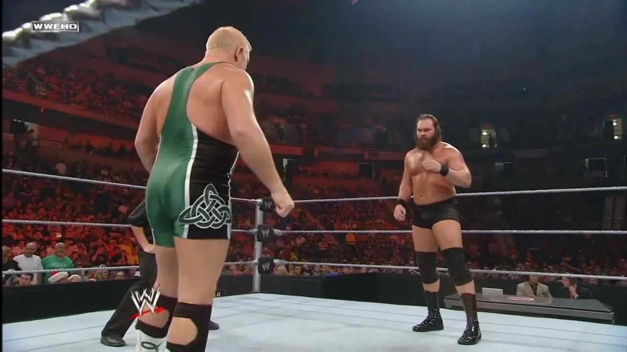 Finlay ☘️ vs. Mike Knox (WWE ECW 26/8/2008)Qualifying Match.