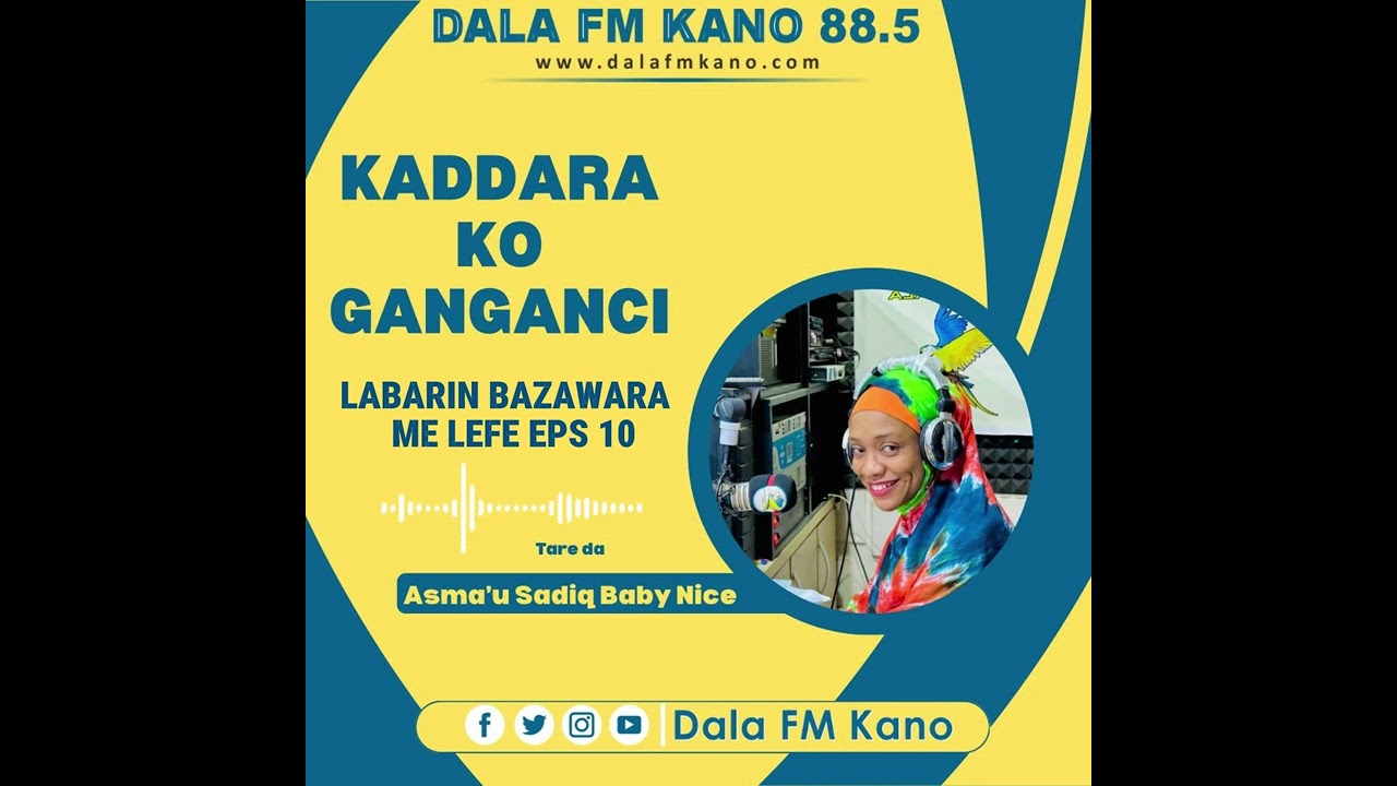 Shirin Kaddara ko Ganganci Labarin Bazawara me lefe kashi na 10 tare da Asma'u Sadiq Babynice