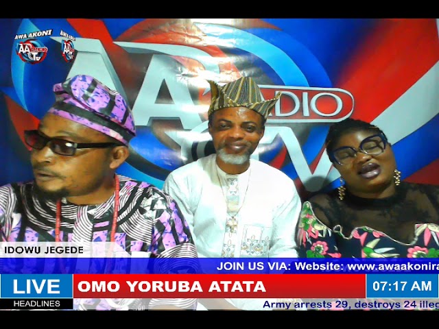 AWIKONKO OTONPORO AND OMOSALEWA LIVE @awaakoniradiotv