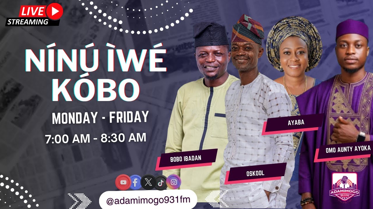 NINU IWE KOBO PELU YETUNDE ATANDA ATI OLAOLUWA ABIMBOLA