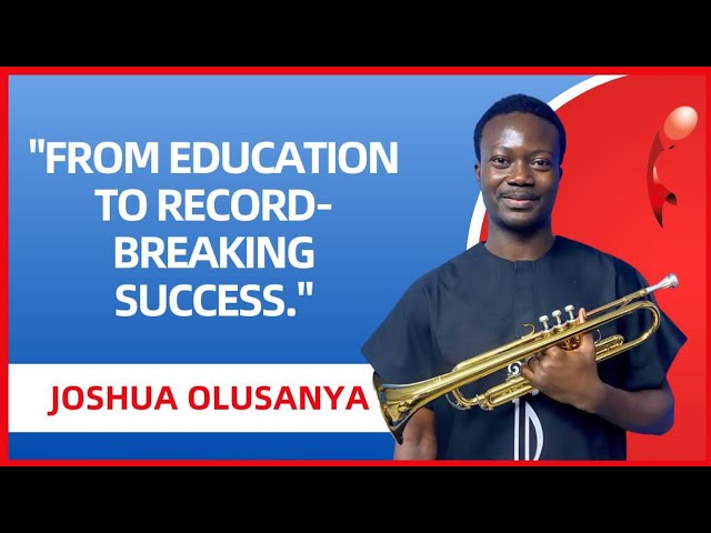 JOSHUA OLUSANYA INTERVIEW | Driving Music Education, Record-Breaking Success, Family Inspiration