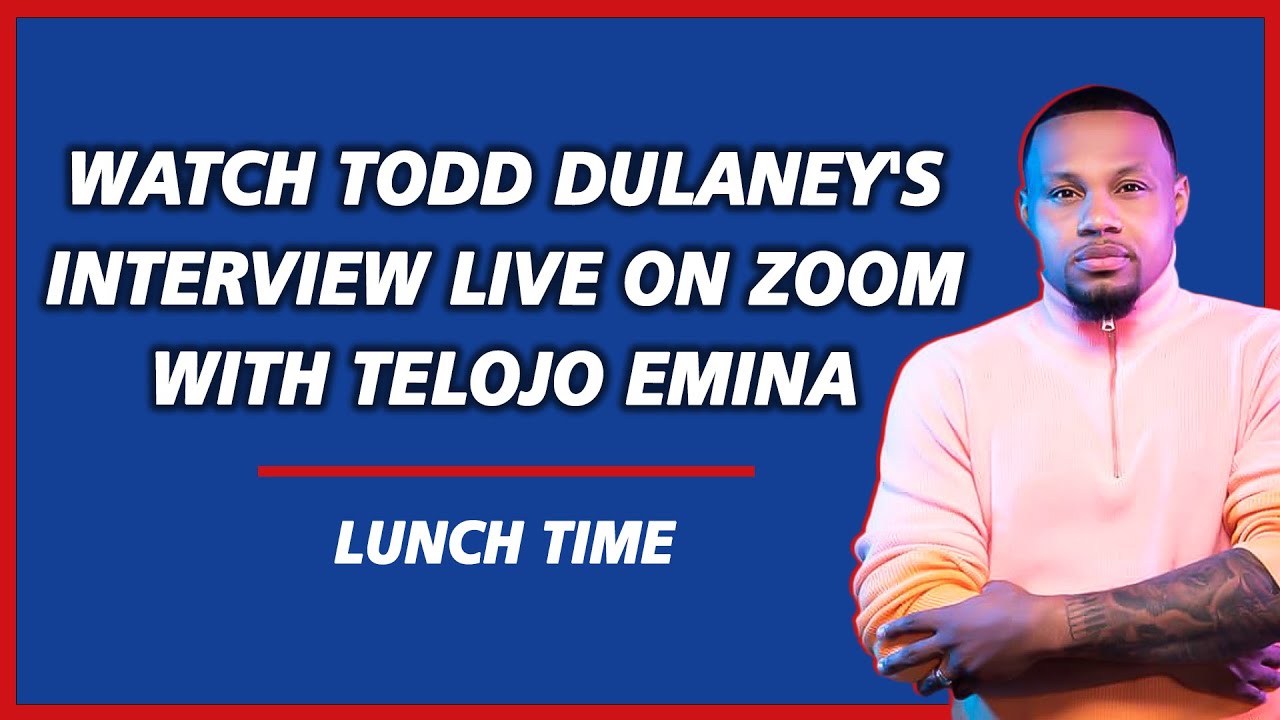 Watch Todd Dulaney's Interview with Telojo Emina | LunchTime