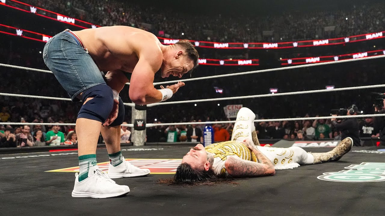 John Cena vs Dominik Mysterio RAW 11/10/2025 Highlights 