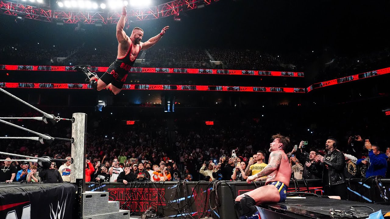 CM Punk vs Bron Breakker RAW 1/5/2026 Highlights