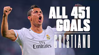 CRISTIANO RONALDO: ALL 451 GOALS FOR REAL MADRID (2009-2018)